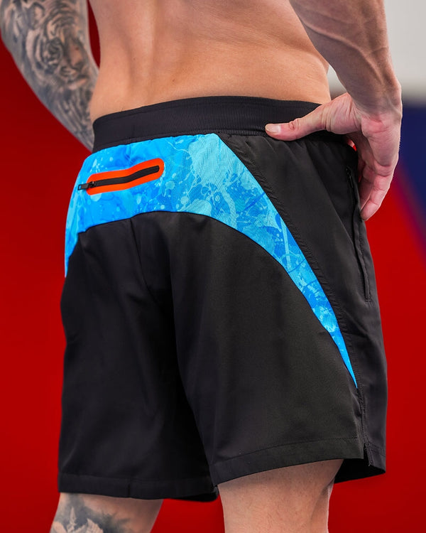 Hybrid Active Short Splatter - Blue 5" Tucann 