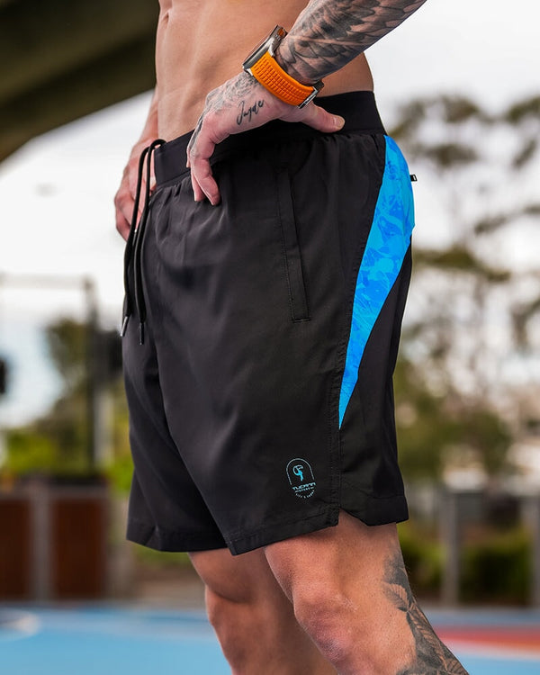 Hybrid Active Short Splatter - Blue 5" Tucann 