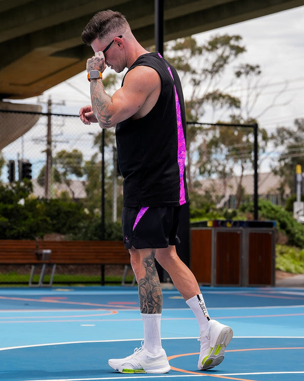 Hybrid Active Short Splatter - Magenta 5" Tucann 