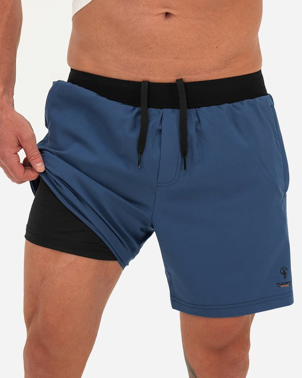 Hybrid Active Shorts - Blue ( hold for Black Friday ) Shorts / Board shorts Tucann 