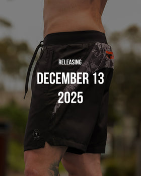 Hybrid Active Shorts Splatter - Grey 5