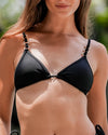 Luxe Bikini Top - Black Tucann 