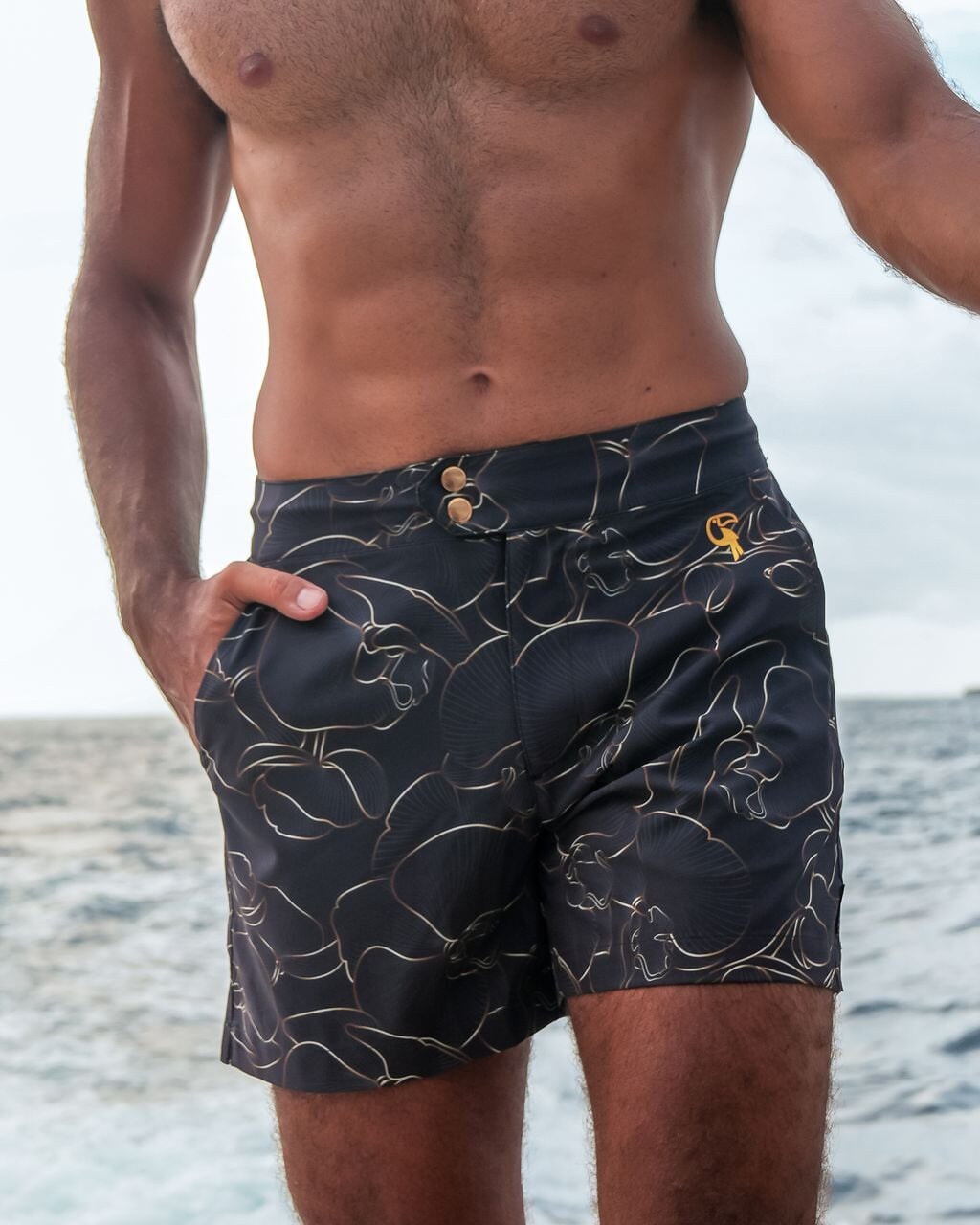 Luxe Orchid Shorts - Carbon Tucann 