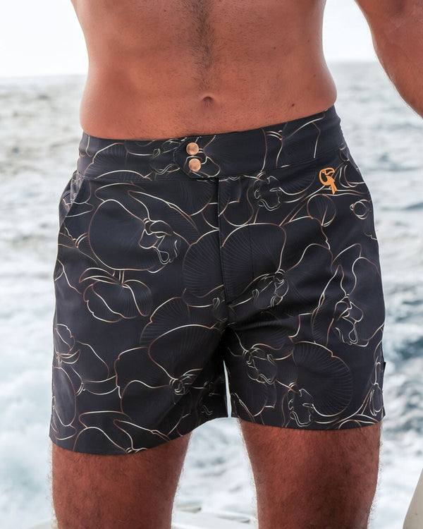 Luxe Orchid Shorts - Carbon Tucann 