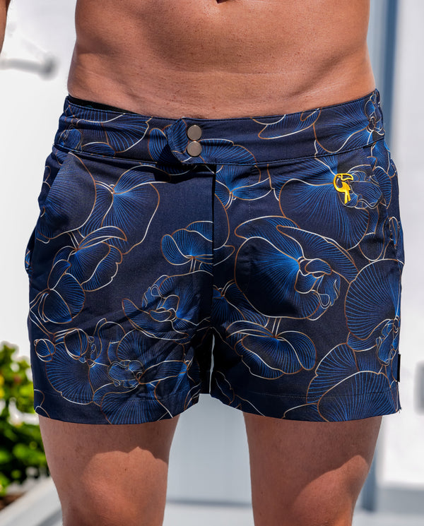 Luxe Orchid Shorts - Monaco 3" Tucann 