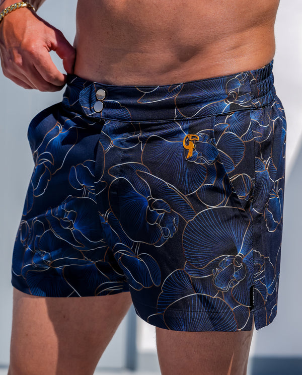 Luxe Orchid Shorts - Monaco 3" Tucann 