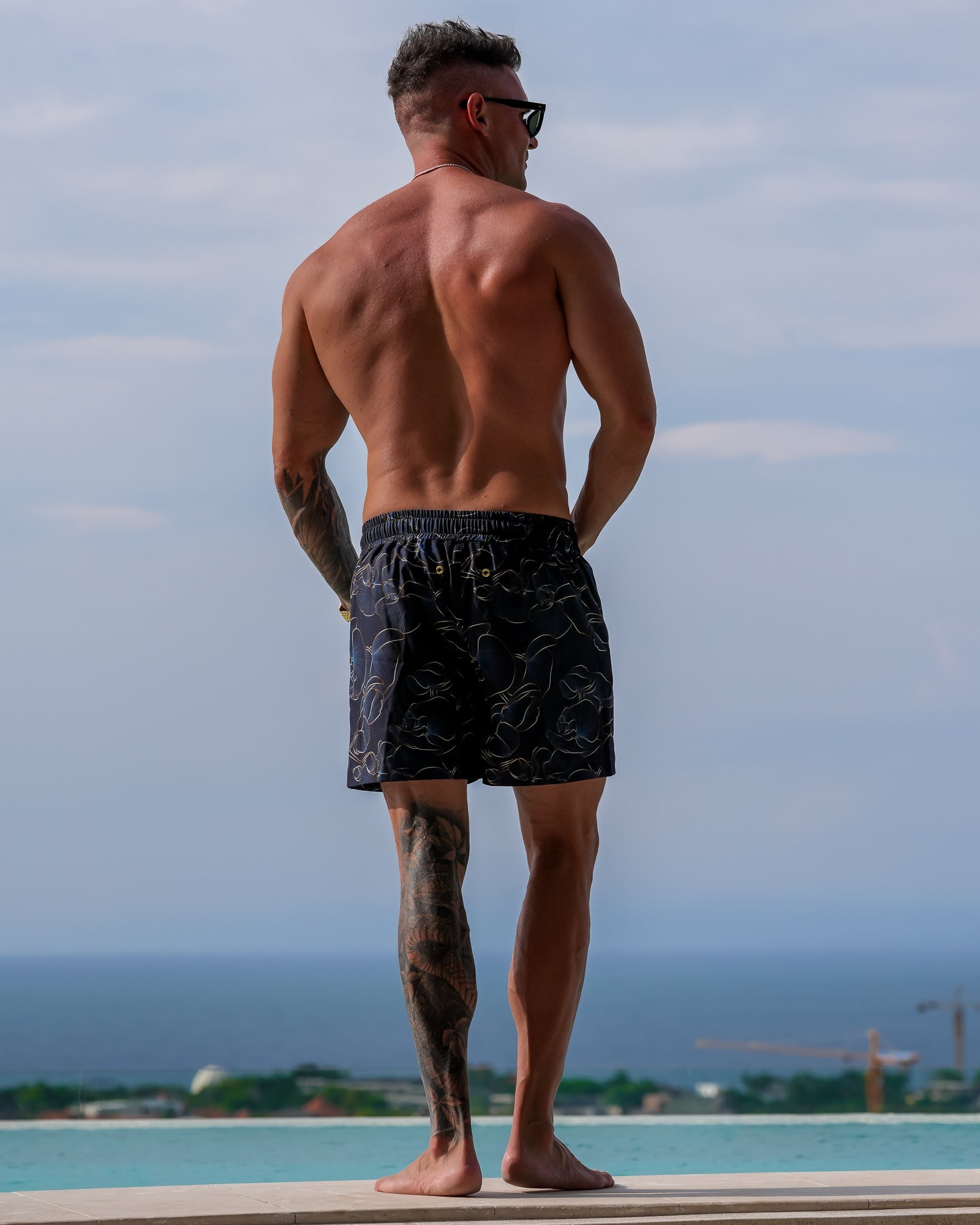 Luxe Orchid Shorts - Monaco Tucann 