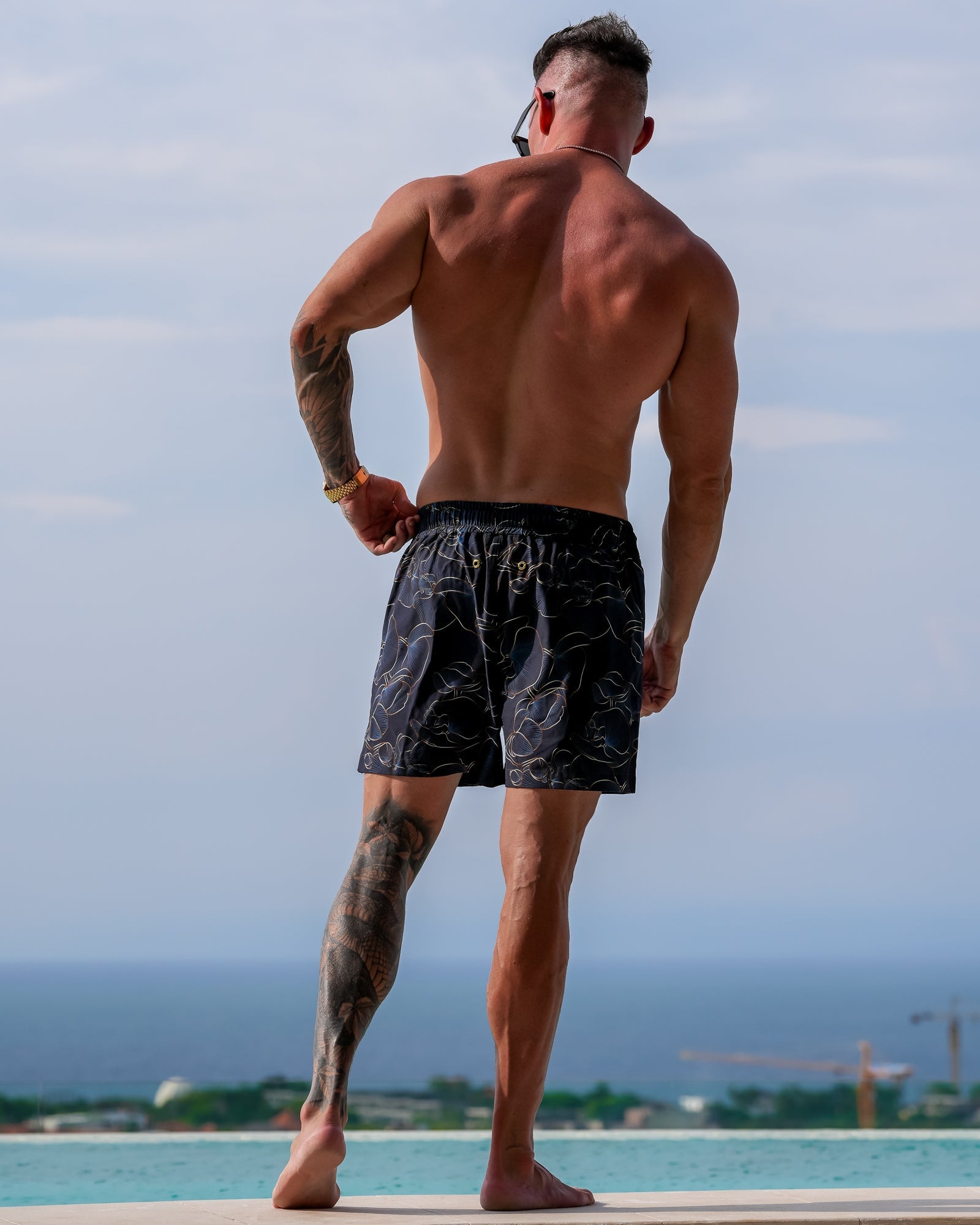 Luxe Orchid Shorts - Monaco Tucann 