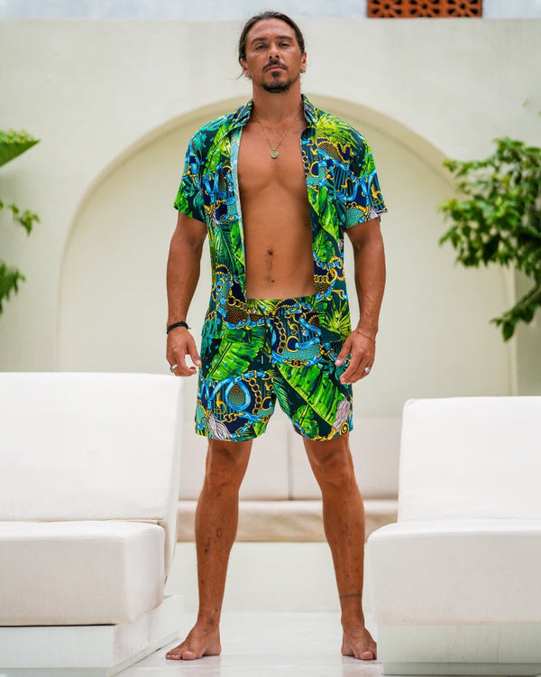Luxe Set - Emerald Jungle-Shirt SHIRT Tucann 