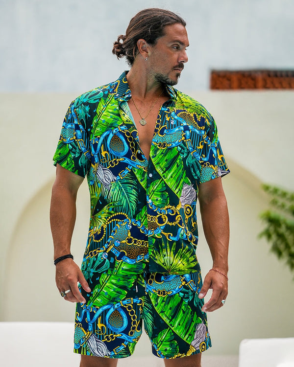 Luxe Set - Emerald Jungle-Shirt SHIRT Tucann 