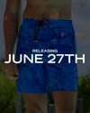 Modern Camo - Navy 7"
