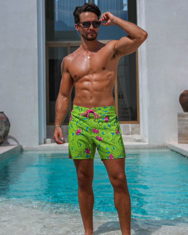 Medusa - Apple 5" Swim Trunks Tucann 