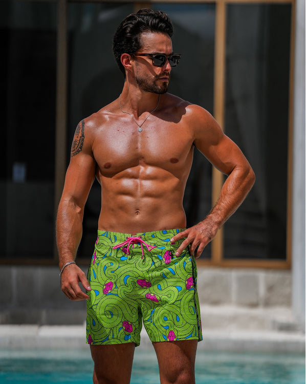 Medusa - Apple 5" Swim Trunks Tucann 