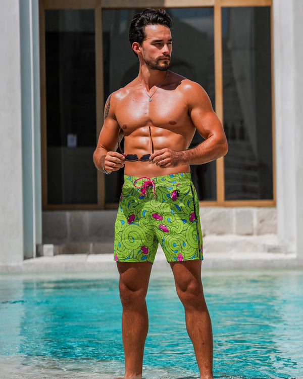 Medusa - Apple 5" Swim Trunks Tucann 
