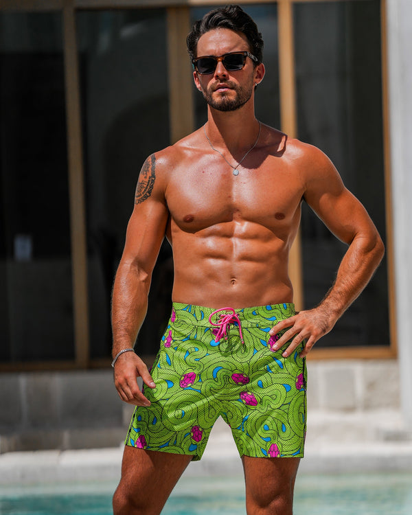 Medusa - Apple 5" Swim Trunks Tucann 