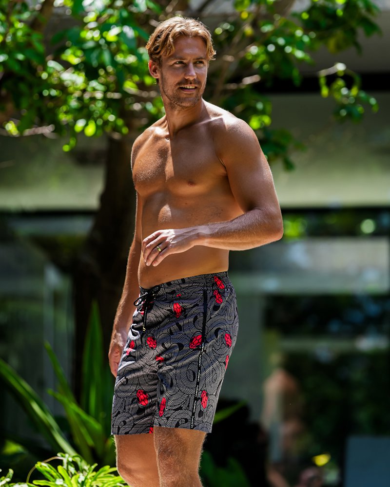 Medusa Olive 7" Shorts / Board shorts Tucann 