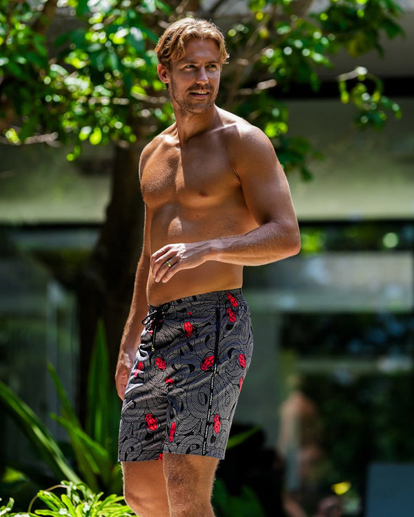 Medusa Olive 7" Shorts / Board shorts Tucann 