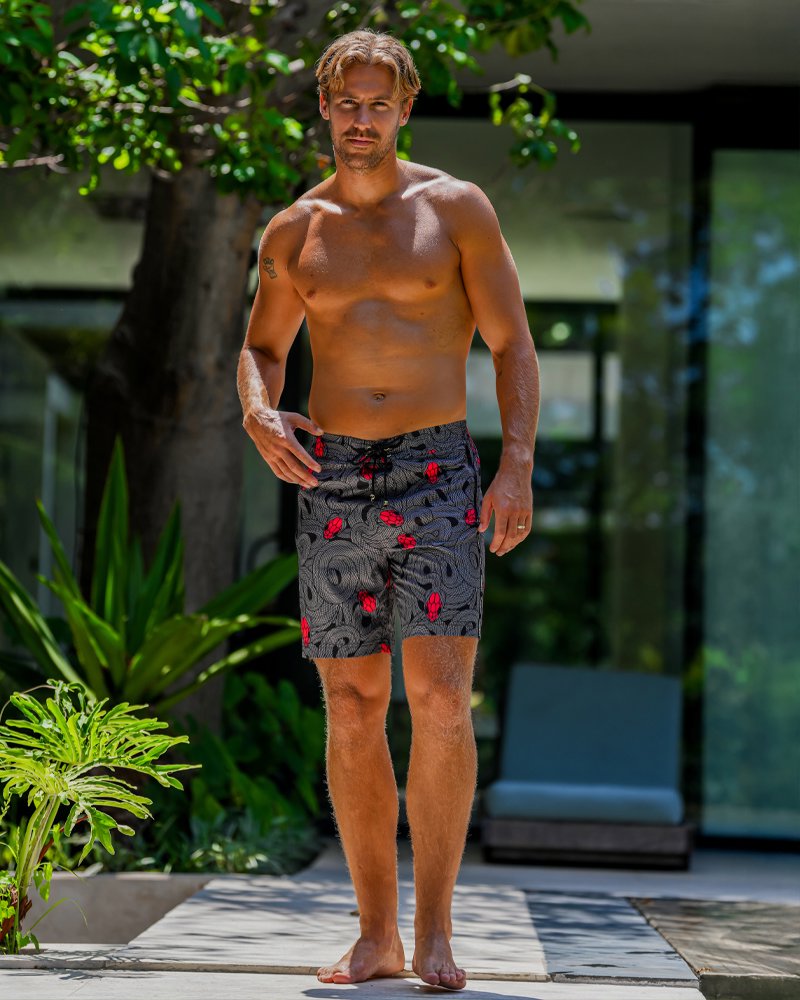 Medusa Olive 7" Shorts / Board shorts Tucann 