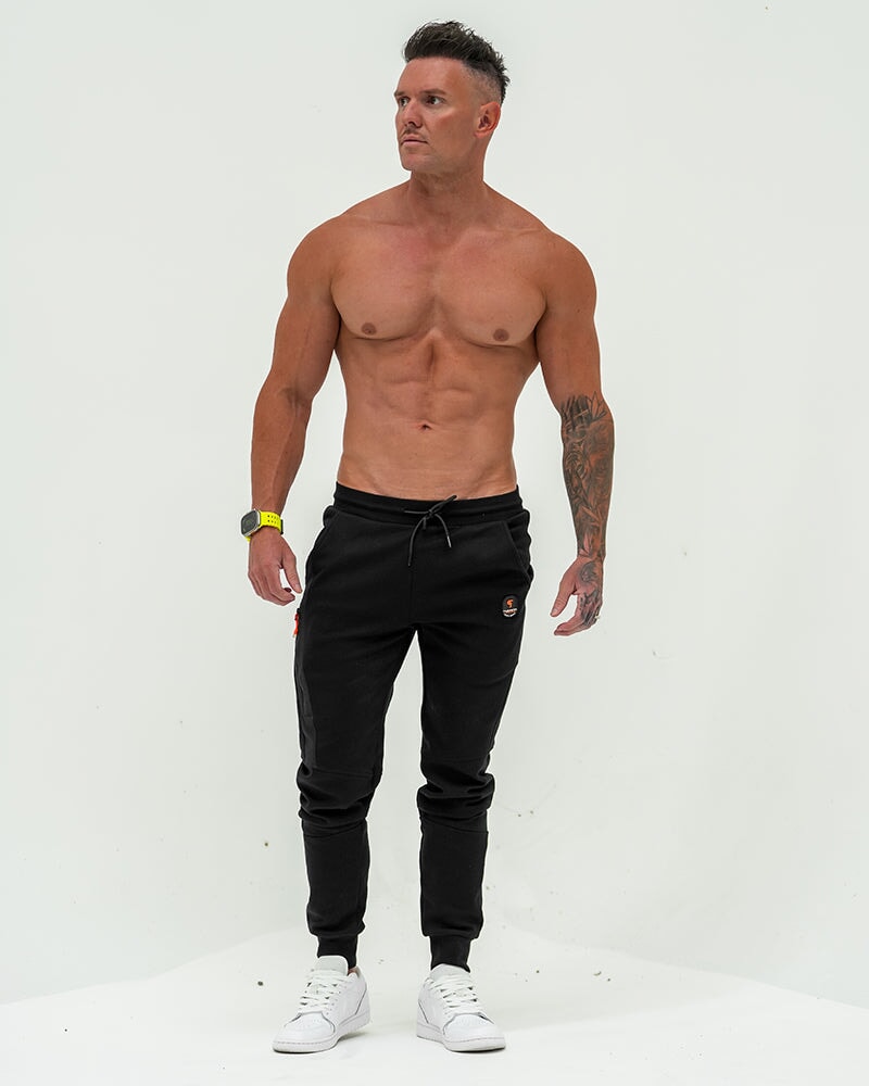 Mens Active Pants - Black Tucann 