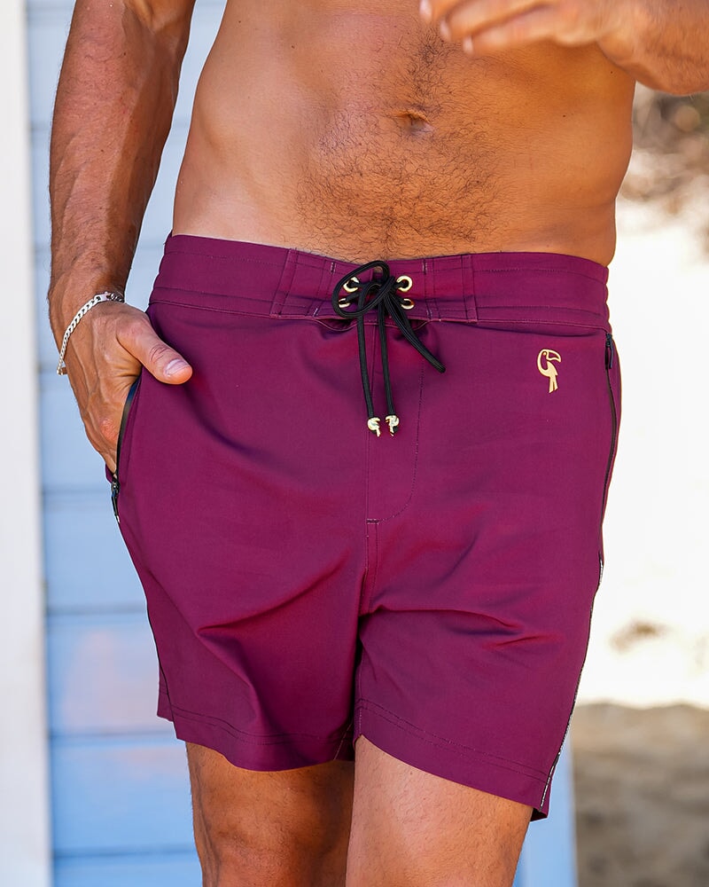 Merlot Swim Trunks - 5" Tucann 