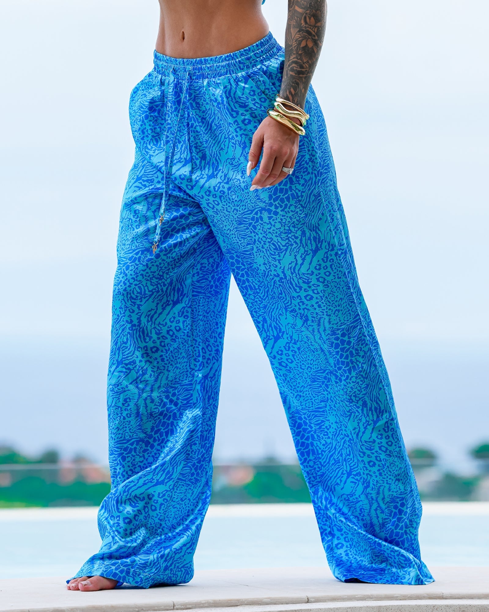Miami Pant - Jungle Blue Tucann 