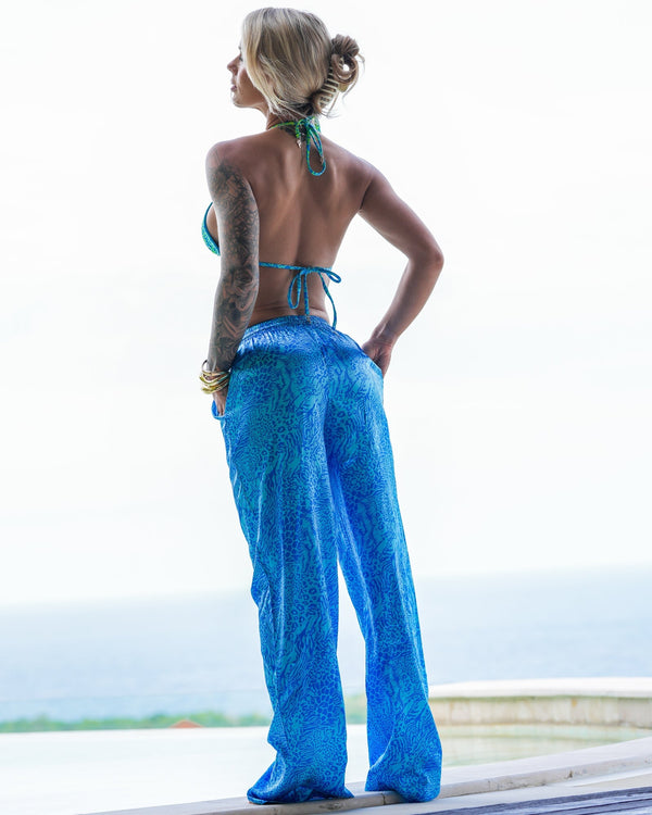 Miami Pant - Jungle Blue Tucann 