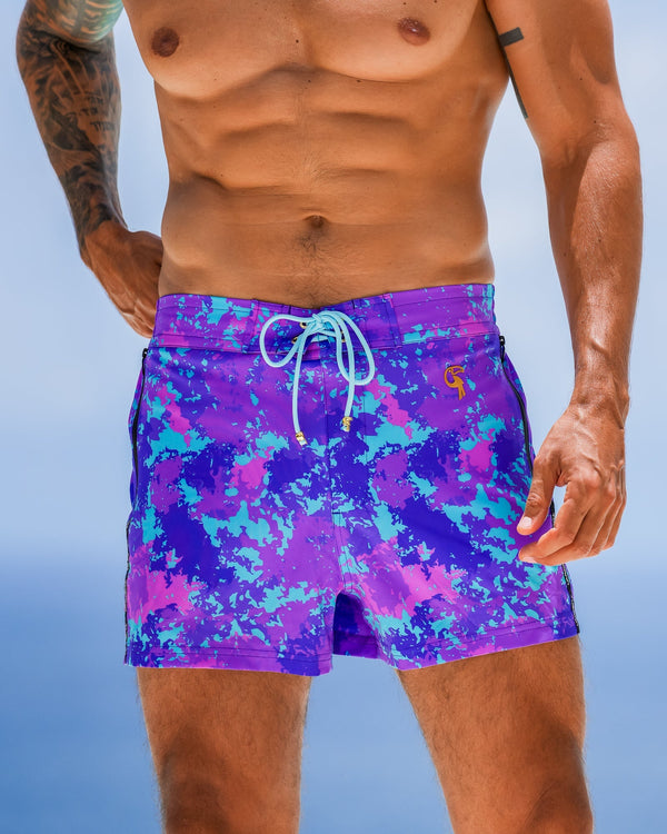 Modern Camo - Violet 3" Tucann 