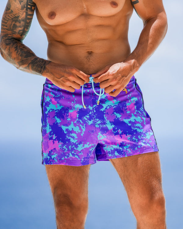 Modern Camo - Violet 3" Tucann 