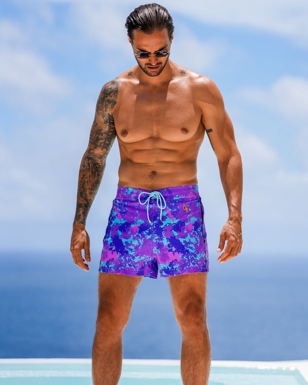 Modern Camo - Violet 3" Tucann 