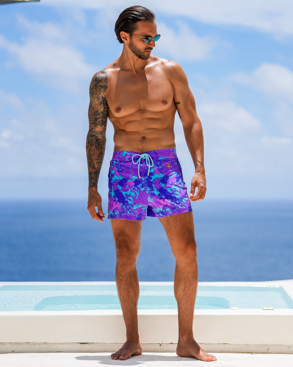 Modern Camo - Violet 3" Tucann 