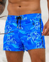 Neon Orchard Azure 3" Swim Trunks Tucann 