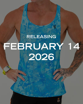 Performance Tank - Splatter - Blue Tucann 