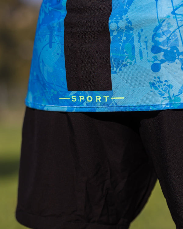 Performance Tank - Splatter - Blue Tucann 