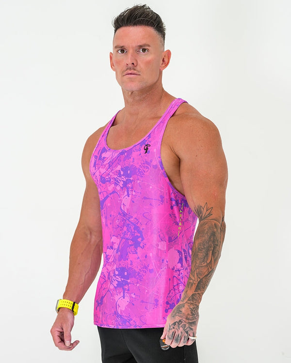 Performance Tank - Splatter - Purple Tucann 