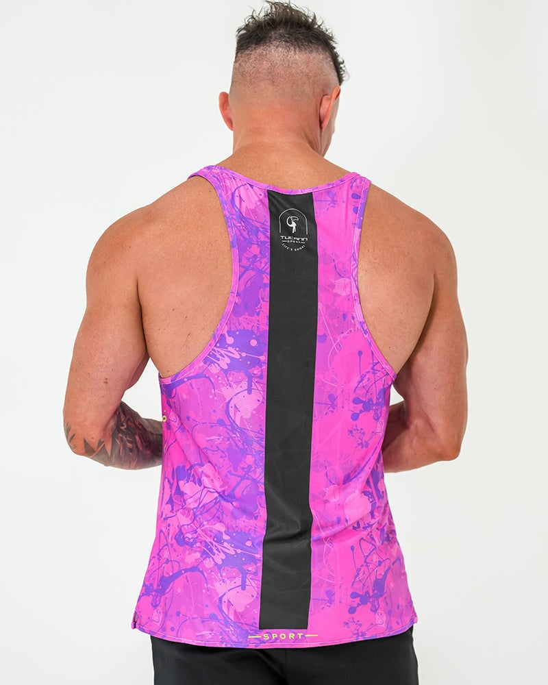 Performance Tank - Splatter - Purple Tucann 