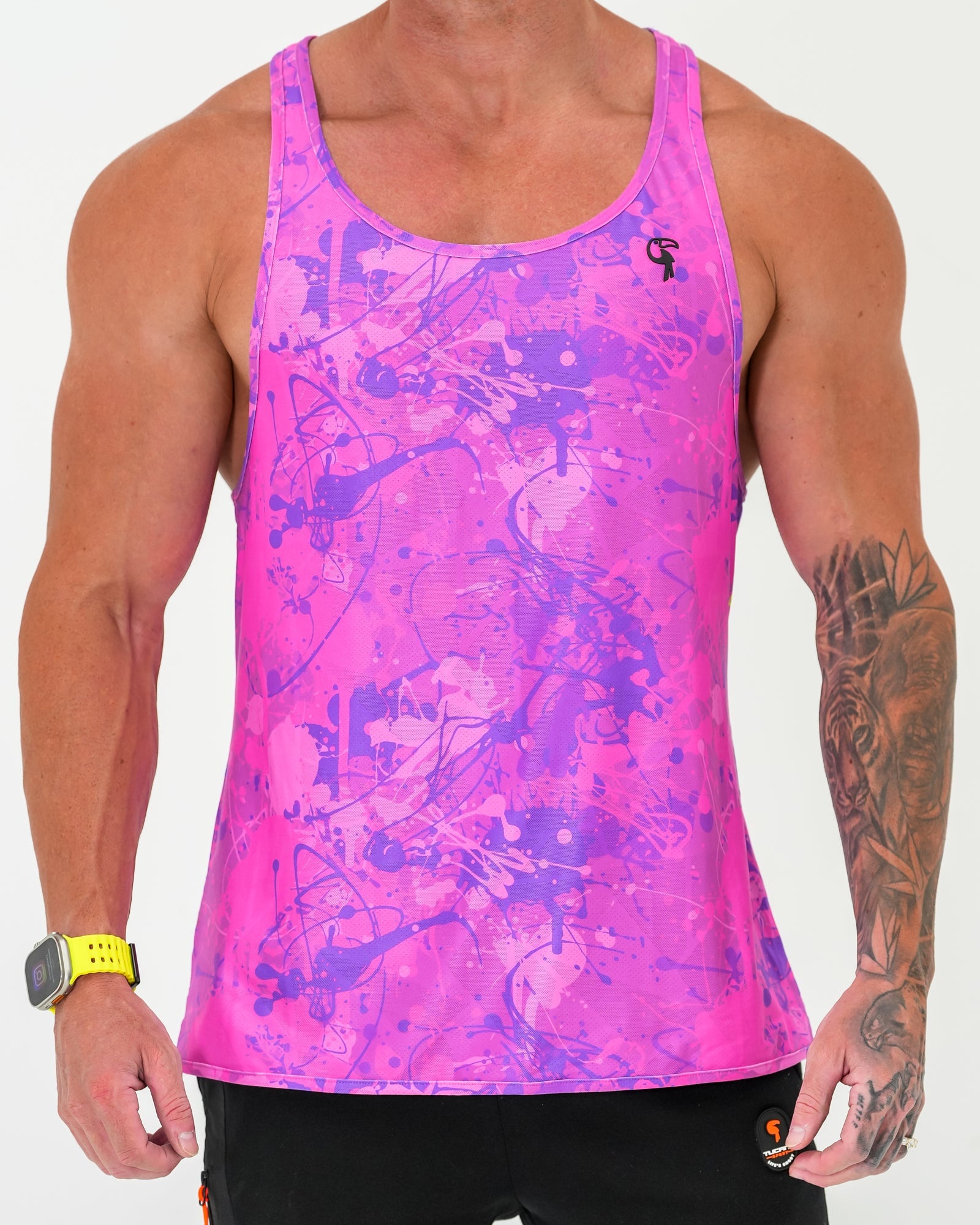 Performance Tank - Splatter - Purple Tucann 