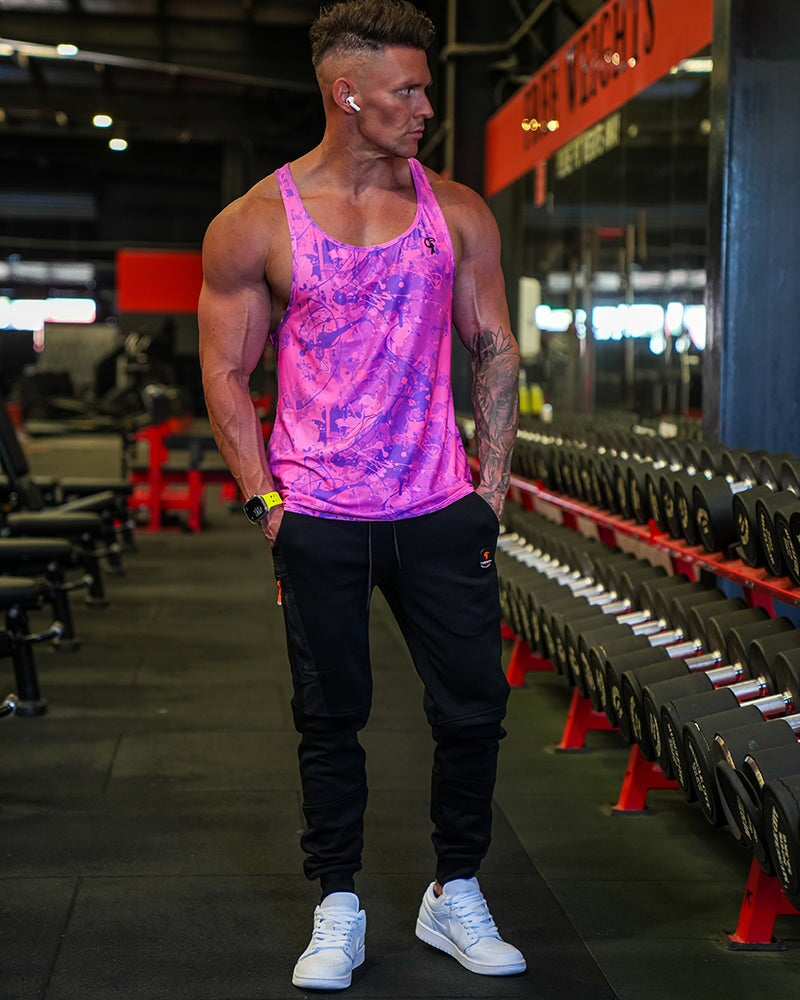 Performance Tank - Splatter - Purple Tucann 