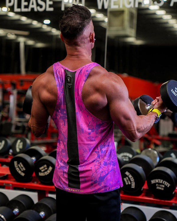 Performance Tank - Splatter - Purple Tucann 