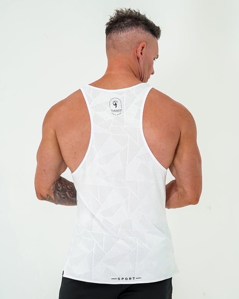 Performance Tank - White Tucann 