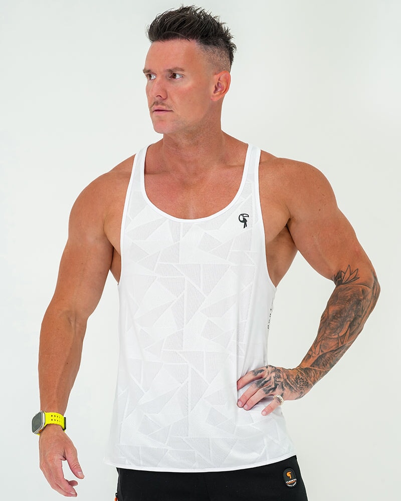 Performance Tank - White Tucann 