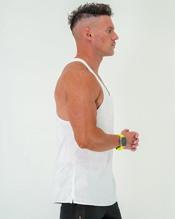 Performance Tank - White Tucann 