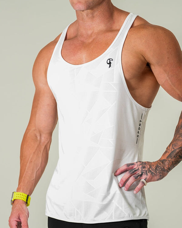 Performance Tank - White Tucann 