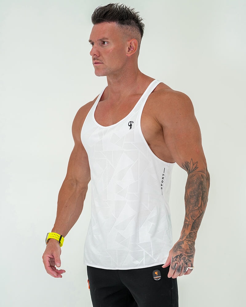 Performance Tank - White Tucann 