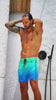 Faded Waves - Blue Lagoon - 5" Swim Trunks Tucann 