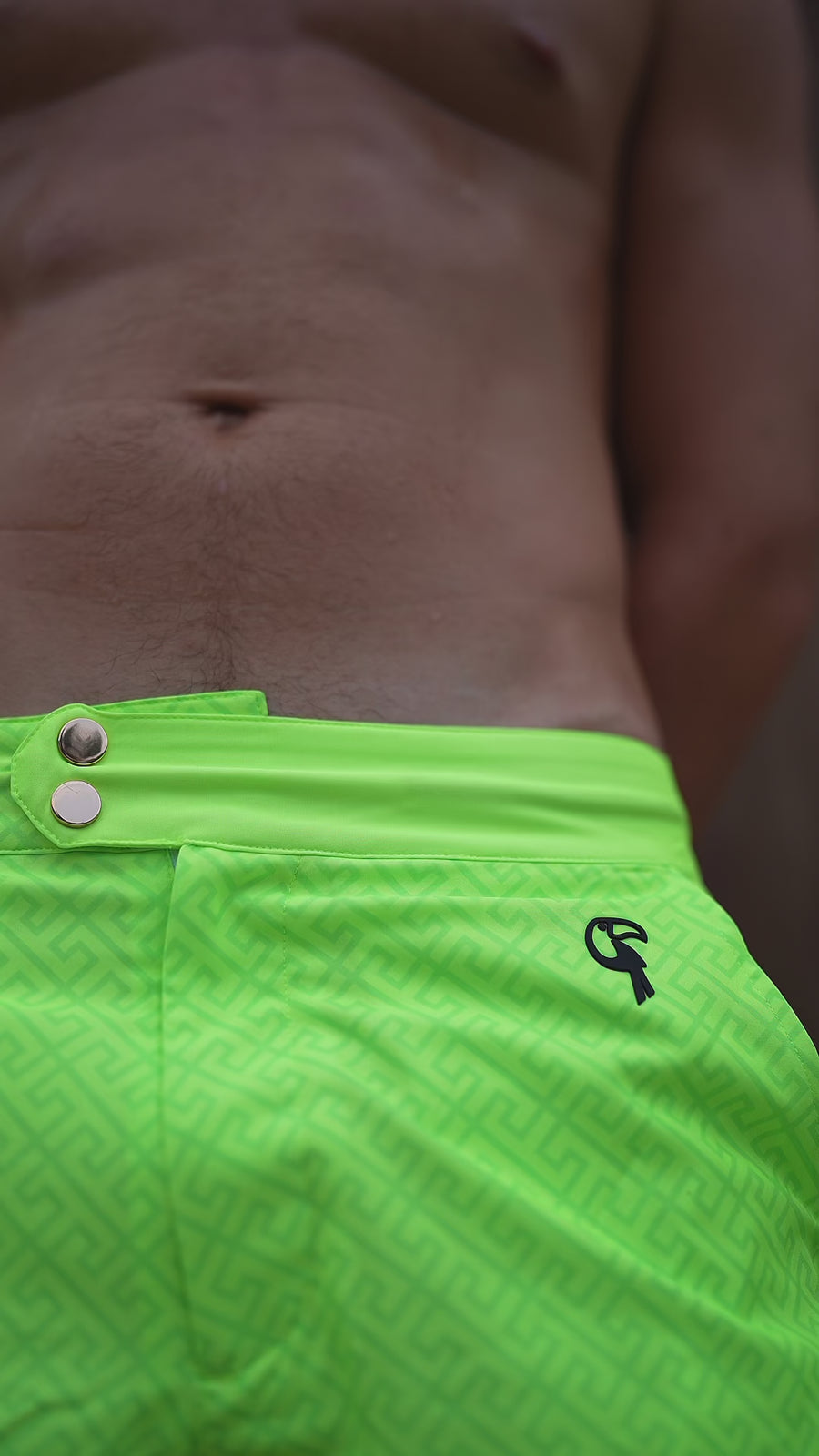 Luxe Swim Trunks - Lime