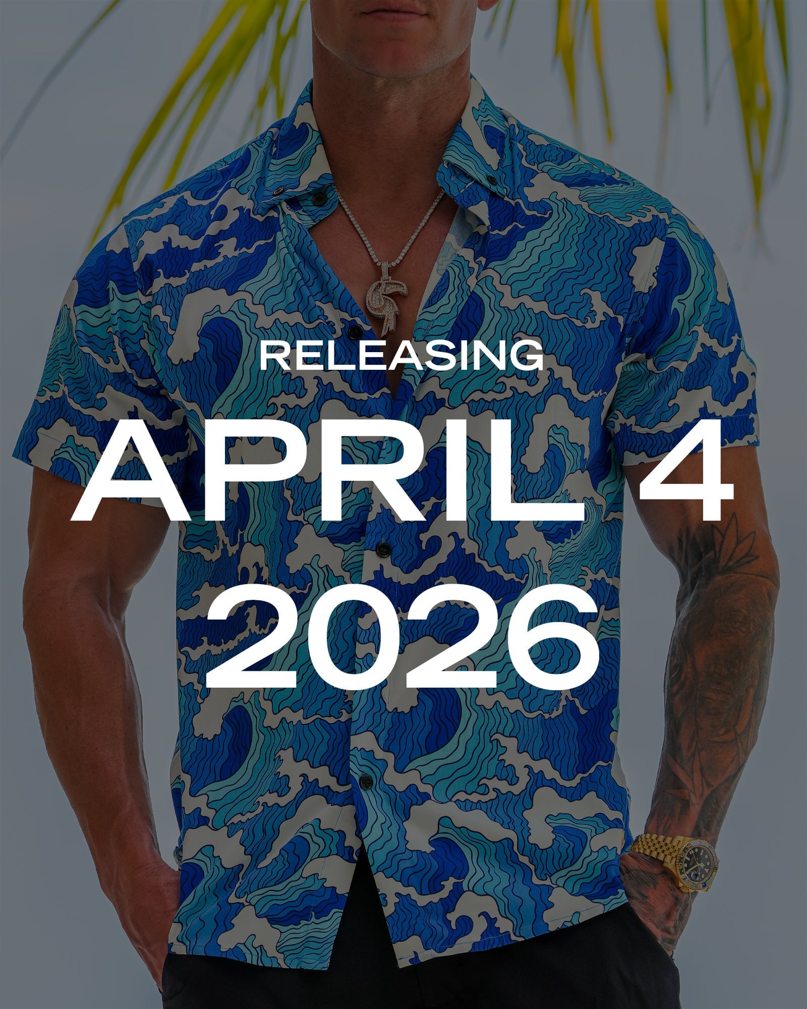 Rough Seas Shirt - Blue Tucann 