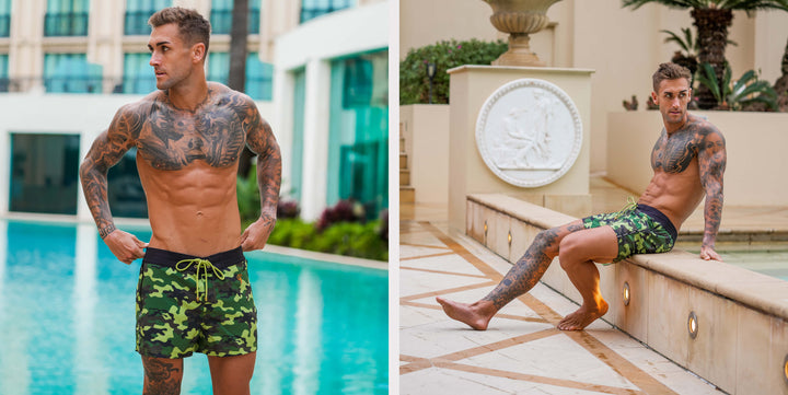 inner lined swim shorts
