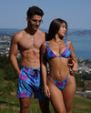 Toxic Bikini Top - Blue Tucann 