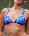 Toxic Bikini Top - Light Blue Tucann 