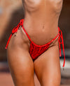 Triangle Bikini Bottom - Red Mirage Tucann 